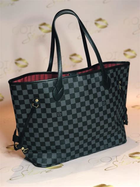 louis vuitton damier neverfull pm|Louis Vuitton damier graphite Neverfull.